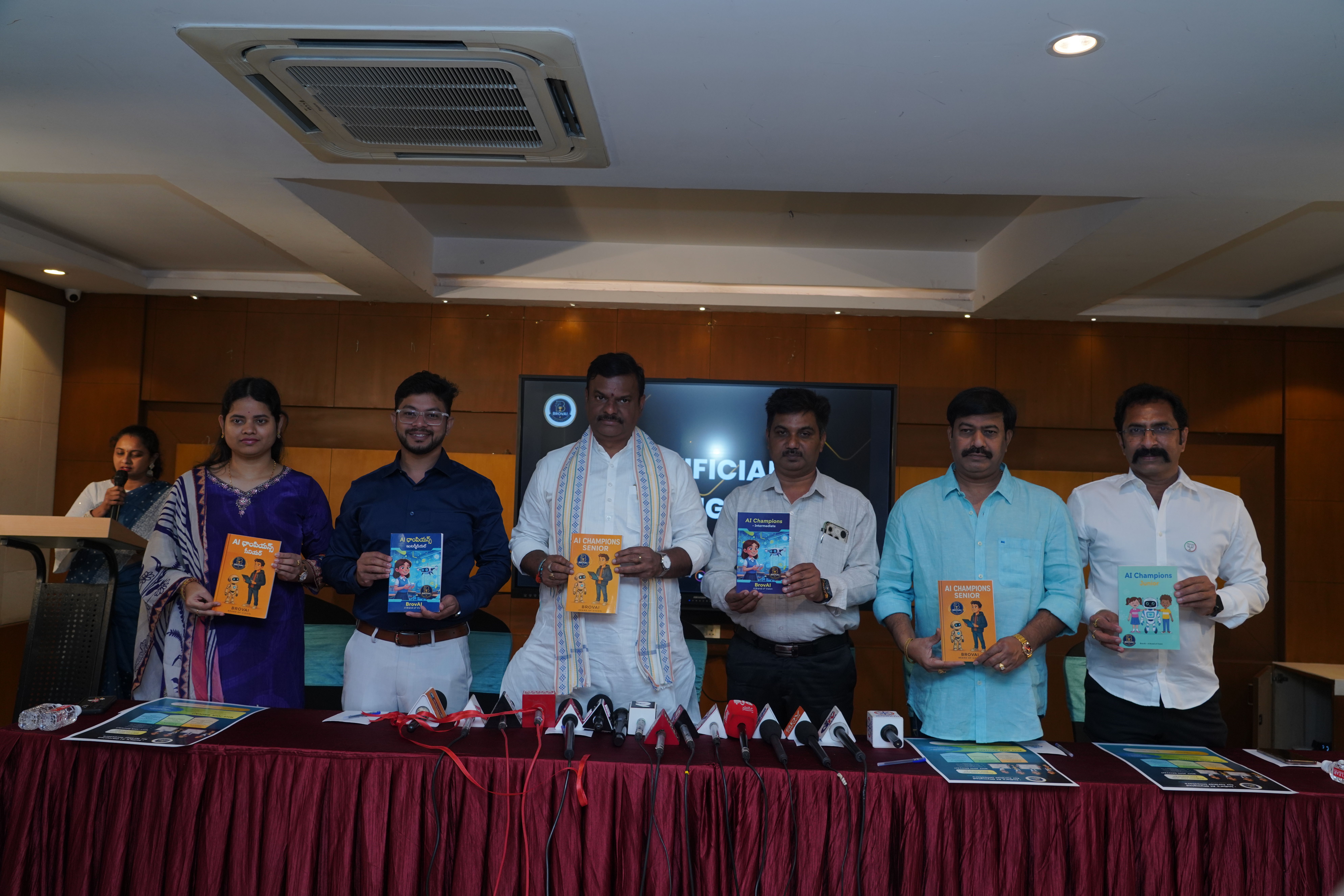 Book Launch at Press Conference