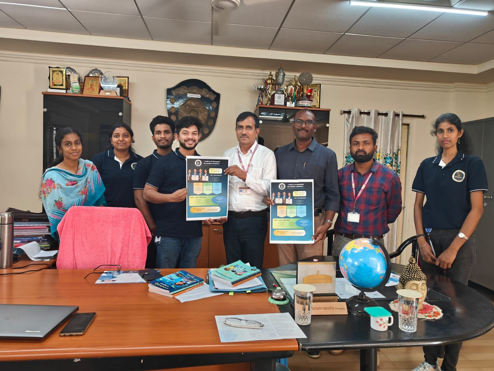 KV School- Nalgonda Visit