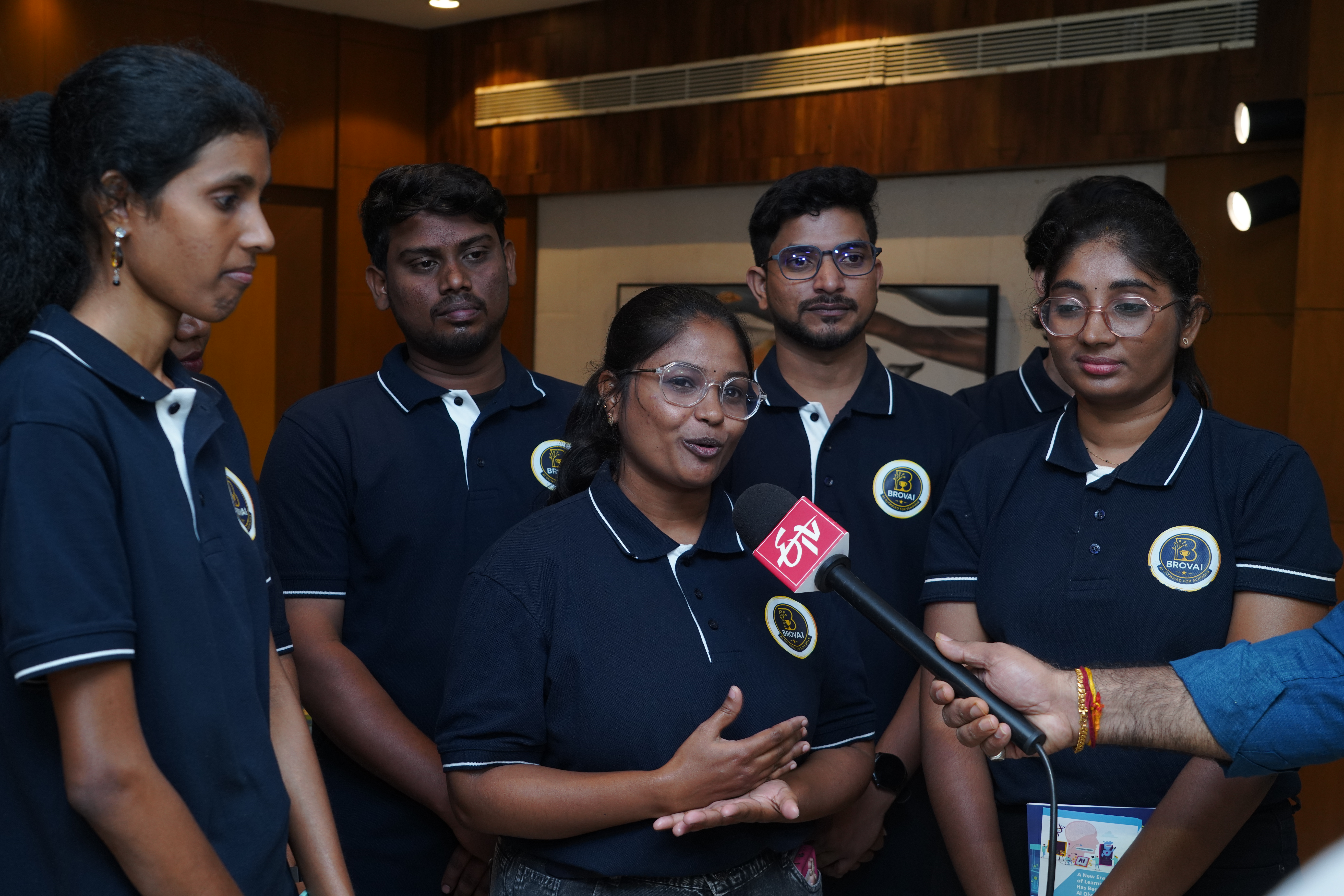 Brovai Team interview with media
