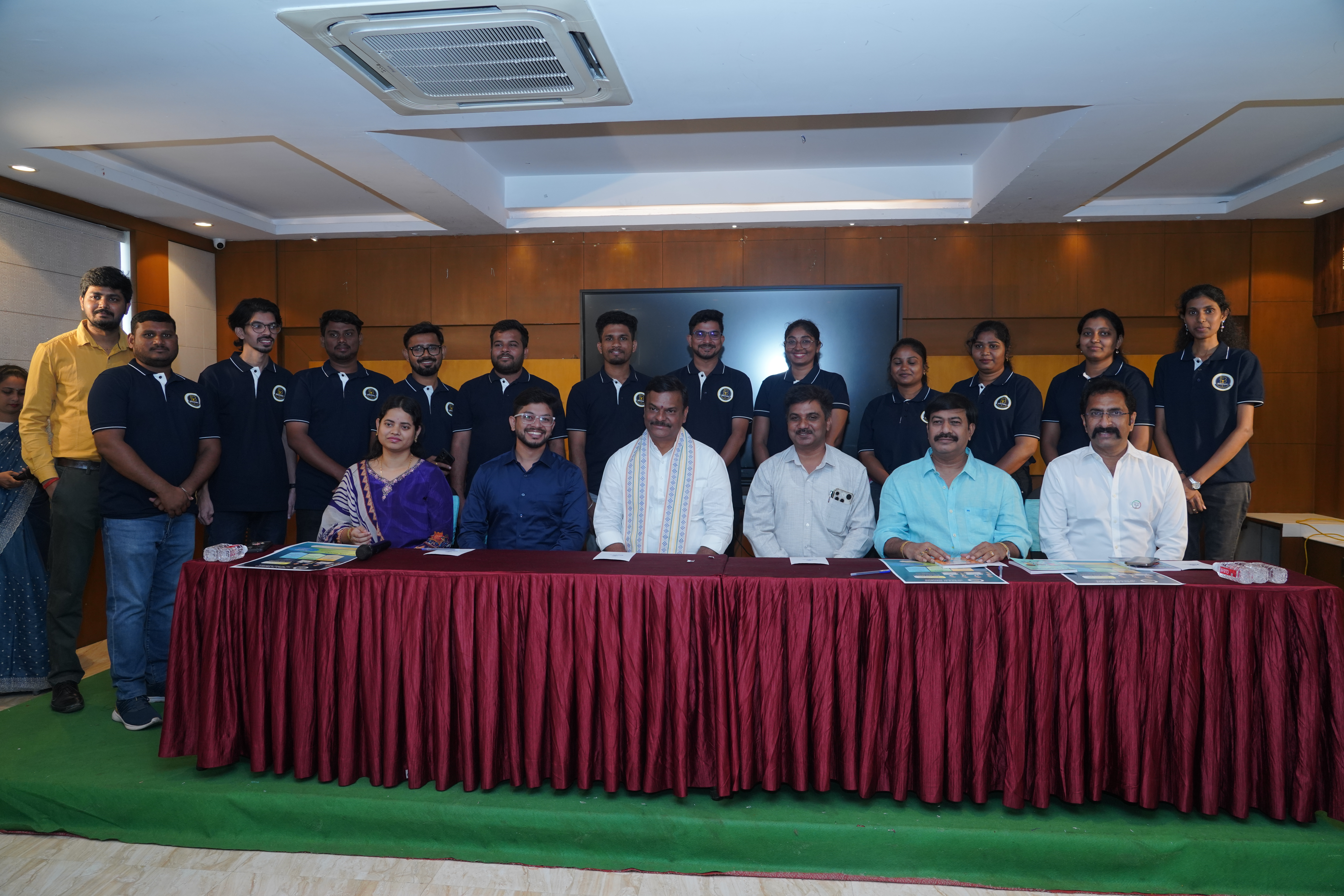 Brovai Team at Press Conference